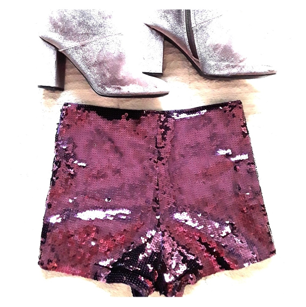 Vintage sequin hot pants!